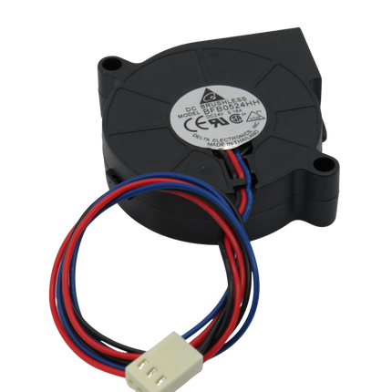 Delta BFB0524HH-F00 – 24V DC Radiallüfter (Blower) | 51×51×15 mm | 3-Pin | 6500 RPM Server Cooling Fan 3D Drucker