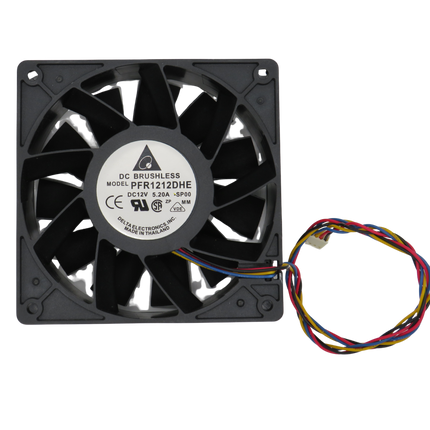 Delta PFR1212DHE-SP00 Lüfter – 120 mm | 12 V DC | 4-Pin PWM | 255 CFM  High-Performance Industrie- Server Fan