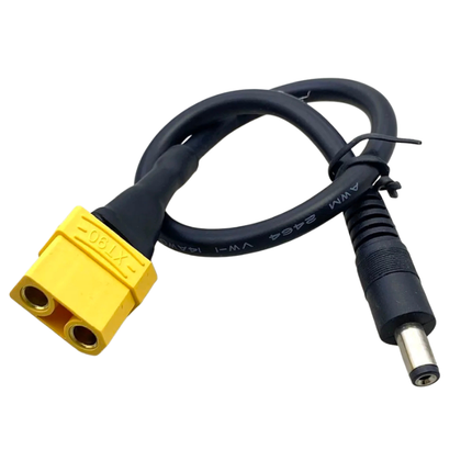 XT90 auf DC 5.5x2.1mm Adapterkabel 18AWG 30cm Stecker Buchse DC5521 Akku Ladegerät