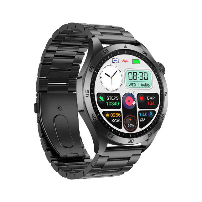 GT485 Sapphire Smartwatch Damen Herren ECG AMOLED Fitness Tracker