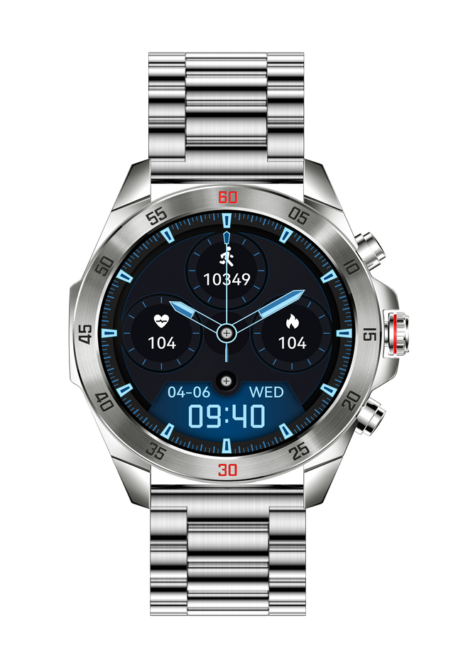 Fenix GX1 Pro Smartwatch Damen & Herren – 1,43" AMOLED | Bluetooth Telefonie | IP68 | Herzfrequenz | Blutsauerstoff | FitCloudPro