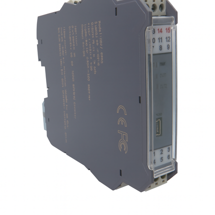 Industrie PT100 /PT1000 Temperatur Signalwandler RTD auf 4-20mA / 0-10V Isolator PLC SPS DIN Hutschiene