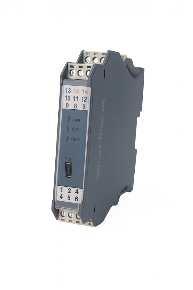 Industrie PT100 /PT1000 Temperatur Signalwandler RTD auf 4-20mA / 0-10V Isolator PLC SPS DIN Hutschiene