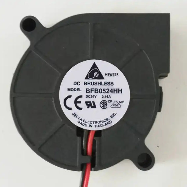 Cooling Fan for Delta BFB0524HH 5015,Server Cooler Fan Delta BFB0524HH 5015 24V 0.16A, Blower Cooling Fan for 5CM