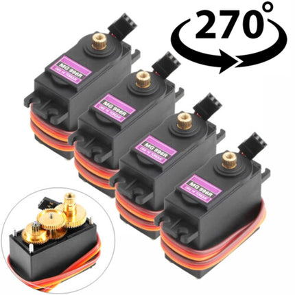 Full Metal MG996R Digital Servo Motor 180° | 270° | 360° Metal Gear HIGH Torque 15KG for RC