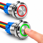 3–6V DC / Momentary – tastend