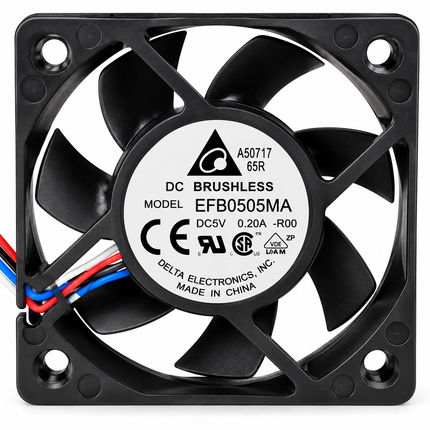 Delta EFB0505MA 5V 0,2A Lüfter 50x50x10mm 4-Pin Server Fan