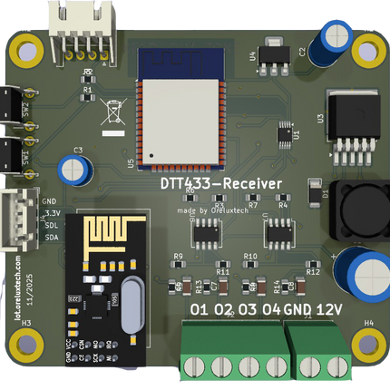 4-Kanal 0–10V Analog Signal –Funk-Übertragungsadapter bis 5 km Reichweite DTT433 PLC/SPS wireless Input Output Adapter