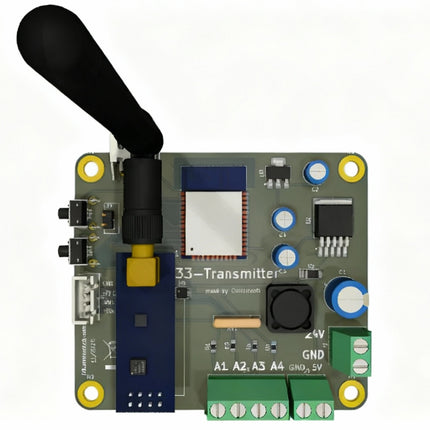 Funk 0–10V Analog Sender Empfänger Modbus TCP Ethernet SPS bis 2,5km Multi-Kanal  PLC/SPS wireless Input Output Adapter