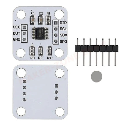 AS5600 magnetische encoder magnetische induktion winkel messung sensor modul