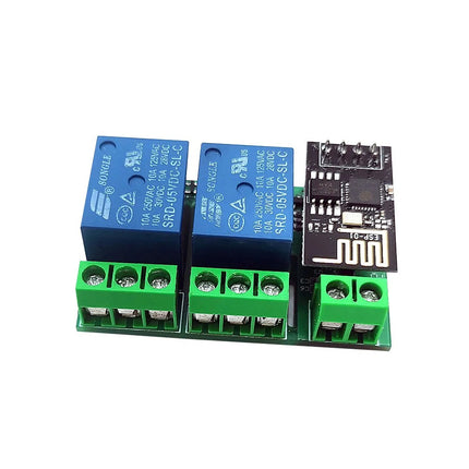 ESP8266 / ESP-01S Dual-Channel Relais Modul – Tasmota vorinstalliert | SmartHome