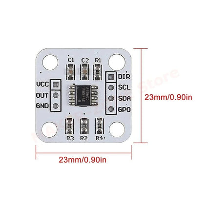 AS5600 magnetische encoder magnetische induktion winkel messung sensor modul