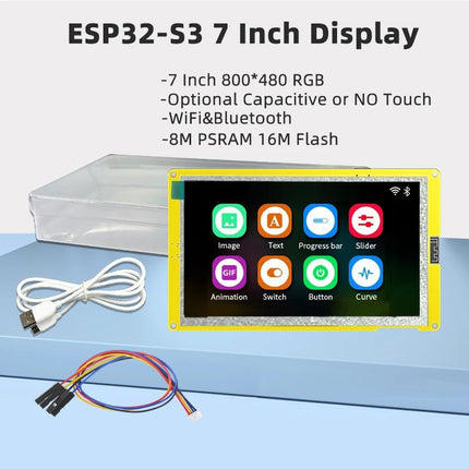 ESP32-S3 Display touch screen LVGL WIFI & Bluetooth Entwicklung Board 2.8 bis 7 Zoll