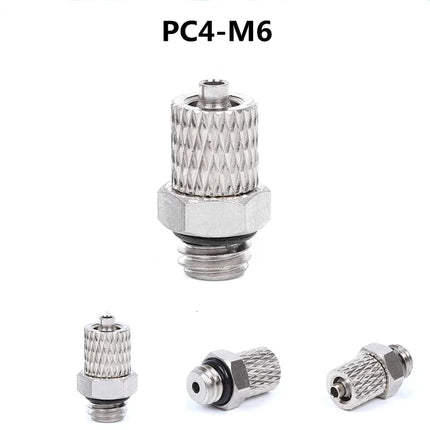 M6 Schlauchanschluss 4x6mm Gerade 90° Fitting Wasserkühlung und RC