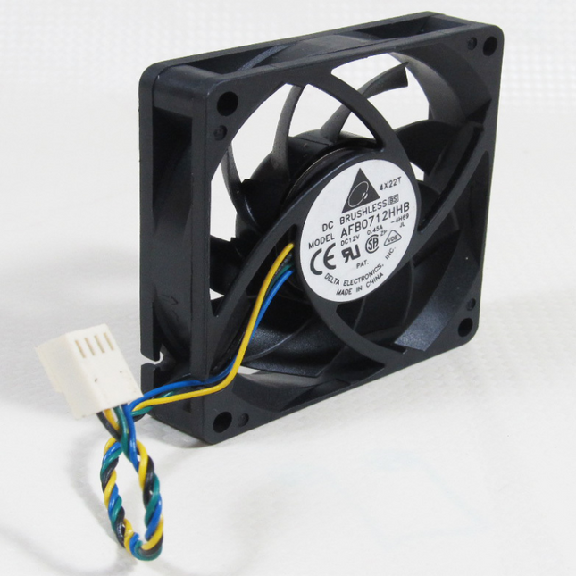 Delta AFB0712HHB 12V 0,45A PWM Lüfter 70x70x15mm 4-Pin