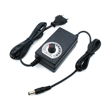 AC DC Netzteil 3-12V / 3-24V 3A Einstellbar – EU Adapter mit Regler
