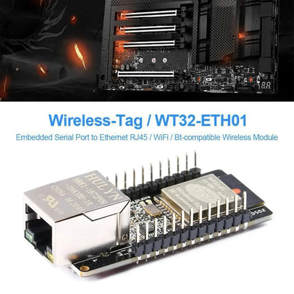 WT32-ETH01 ESP32 Ethernet WiFi Bluetooth Gateway Modul RJ45