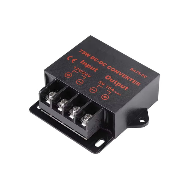 DC DC Wandler 12V 24V auf 5V 5A 10A 15A Step Down Buck Converter 25W 50W Spannungsregler
