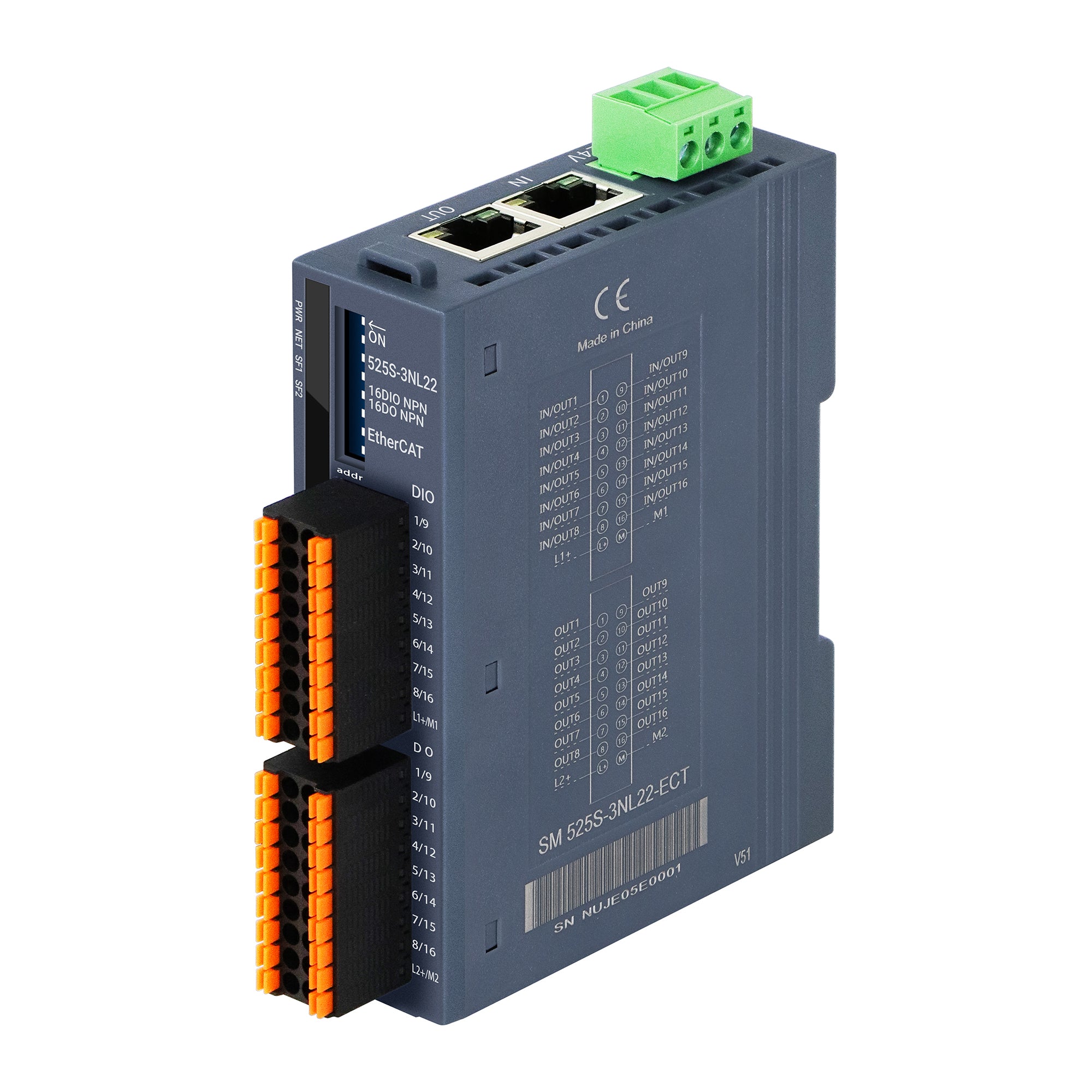 OreluxTEC EtherCAT Incremental Encoder Interface counting Modul ...
