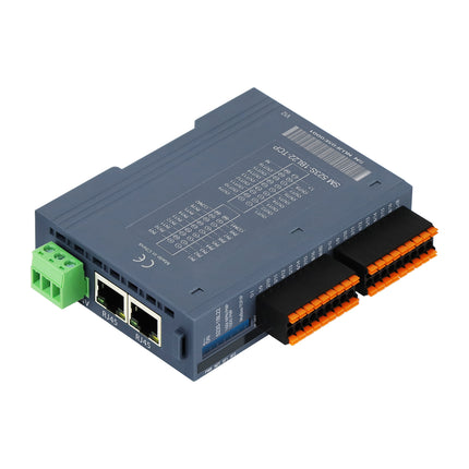 Analog Input/Output Modbus TCP/IP Slave S7 Modul 4AI 4AO 16Bit 24VDC DIN Rail Industrie SPS Standalone