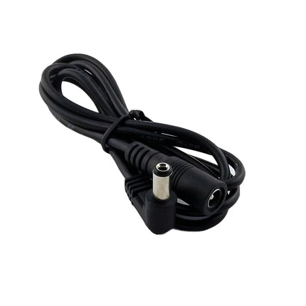 DC Verlängerungskabel 5,5x2,1 und  5,5x2,5mm 90° Winkelstecker 18AWG