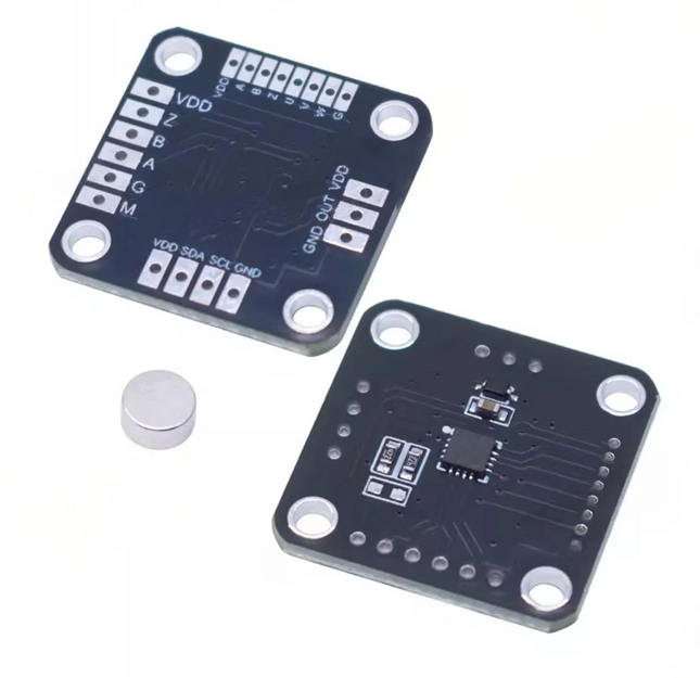 MT6701QT Magnetischer Encoder 14 Bit I2C SSI ABZ PWM