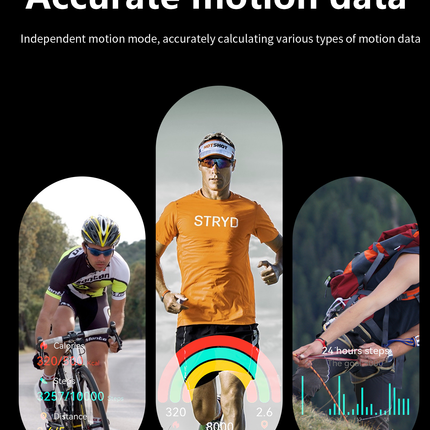 GX100 Smartwatch – 1,95" HD Display mit Sprachsteuerung & Gesundheitsüberwachung