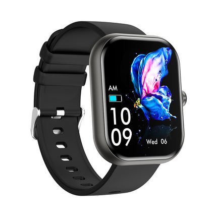 GW62 Smartwatch – 2.01" HD Display mit  Temperaturmessung Fitness- & Aktivitätsanalyse Schwarz