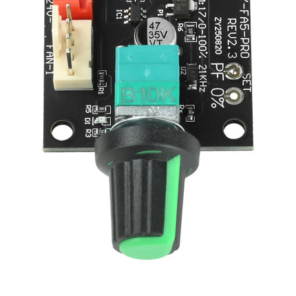 PWM Lüfterregler 4 Pin | 3 Pin 8-24V 5A – DC Fan Speed Controller mit Schalter 22kHz