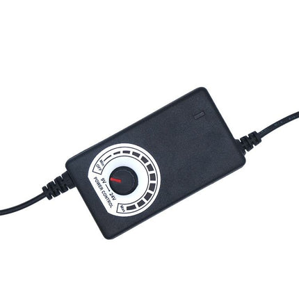 AC DC Netzteil 3-12V / 3-24V 3A Einstellbar – EU Adapter mit Regler