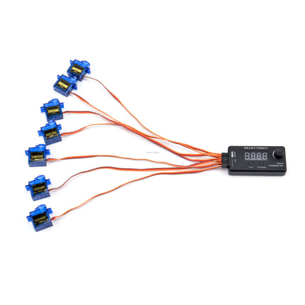 Servotester Readytosky 4CH Digital PWM PPM ESC Tester – RC Drone Flugzeug mit AA Batteriehalter