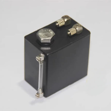 110ml Mini Kraftstofftank RC Jet Tank M5 Füllstandsanzeige Metall Schwarz Rot Blau Modellbau Boot