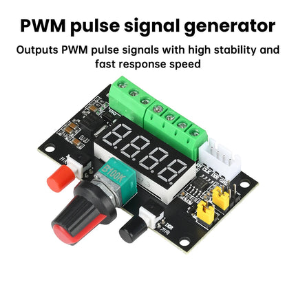 12V 24V Schrittmotor Controller PWM Puls Signalgenerator Drehzahlregler Vorwärts Rückwärts PUL DIR Stepper Motor