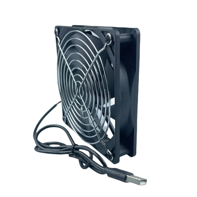 12025 USB Lüfter Server Fan 120x120x25mm 5V 1300RPM 24dBA mit Schutzgitter