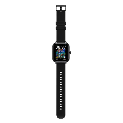 GW62 Smartwatch – 2.01" HD Display mit  Temperaturmessung Fitness- & Aktivitätsanalyse Schwarz