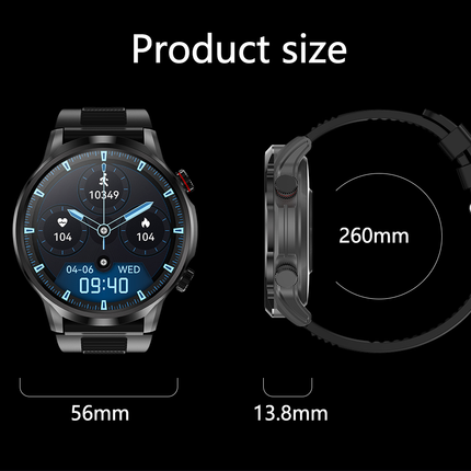 GX100 Smartwatch – 1,95" HD Display mit Sprachsteuerung & Gesundheitsüberwachung