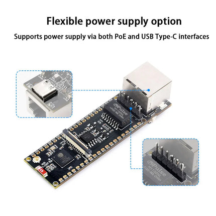 ESP32-S3 ETH PoE RJ45 Ethernet WiFi Kamera OV5640 OV2640