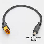 XT60 Buchse → DC5521 Stecker