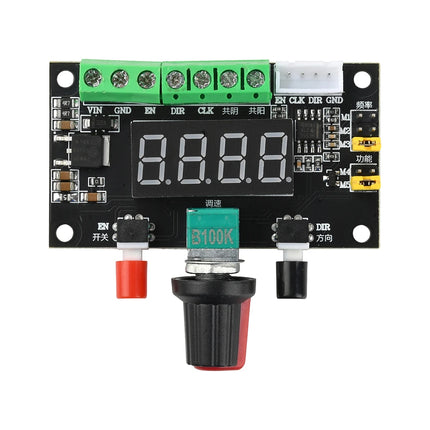 12V 24V Schrittmotor Controller PWM Puls Signalgenerator Drehzahlregler Vorwärts Rückwärts PUL DIR Stepper Motor