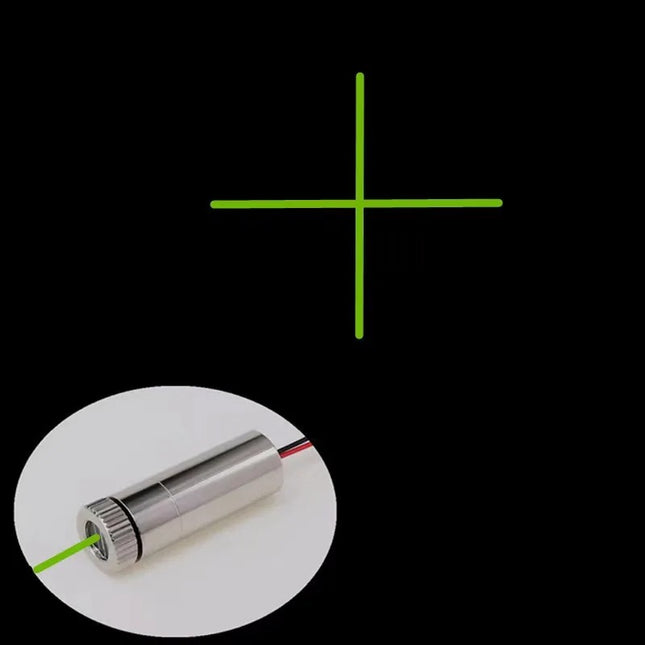 Module laser vert/rouge/bleu 650 nm 5 mW, point/ligne/croix, lentille focalisable