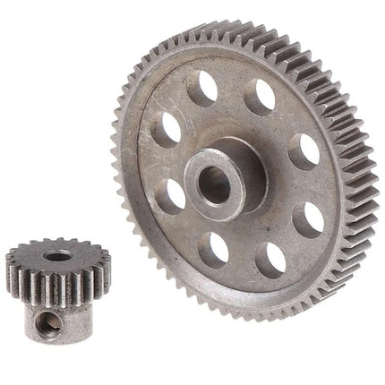 RC Metall Differential Zahnrad 21T 64T – Getriebe Set für 1/10 RC Auto 94170