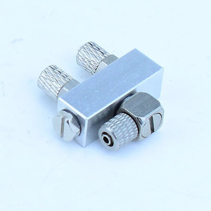 RC Hydraulik Öl Verteiler 3 Wege 4 Wege – M5 Distributor für Bagger 1/12 1/14