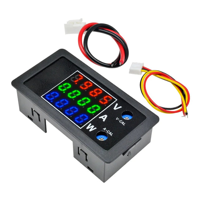 DC 0-100V 10A 1000W LED Digital Voltmeter Amperemeter Wattmeter Spannung meter