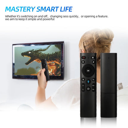 Q5 Air Mouse Fernbedienung – Gyroskop Sprachsteuerung 2.4G USB für Smart TV Android Box