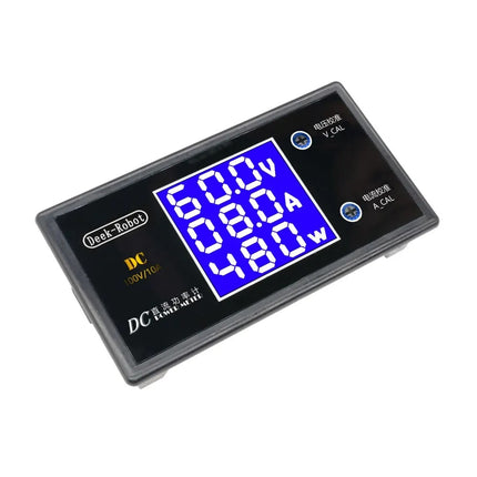 Blue Display DC 0-100V einstellbar Digital Voltmeter Amperemeter Wattmeter 10A