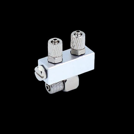 RC Hydraulik Öl Verteiler 3 Wege 4 Wege – M5 Distributor für Bagger 1/12 1/14