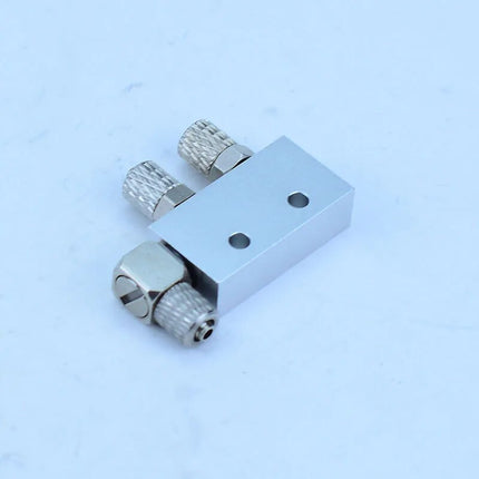 RC Hydraulik Öl Verteiler 3 Wege 4 Wege – M5 Distributor für Bagger 1/12 1/14