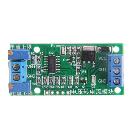 0-10V zu 4-20mA Konverter Modul – Spannung Strom Wandler für SPS PLC 24V