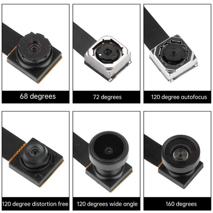 OV5640 Kamera Modul 5MP autofocus || 120° || 160° mit 24pins 78MM für ESP32 CAM