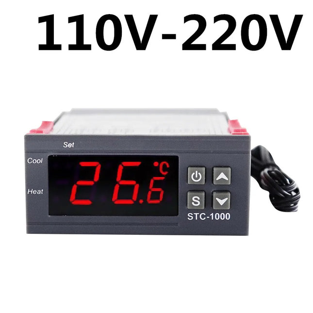 STC-1000 Temperatur Controller 110 220V Dual Digital Relais Temperatur Controller